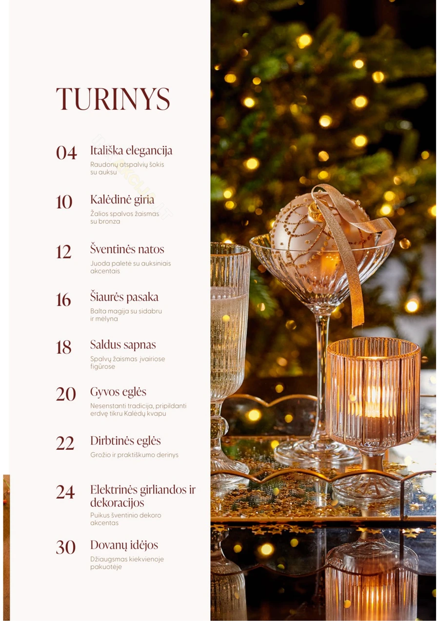 ERMITAŽAS Kalėdinis akcijų katalogas puslapis 3