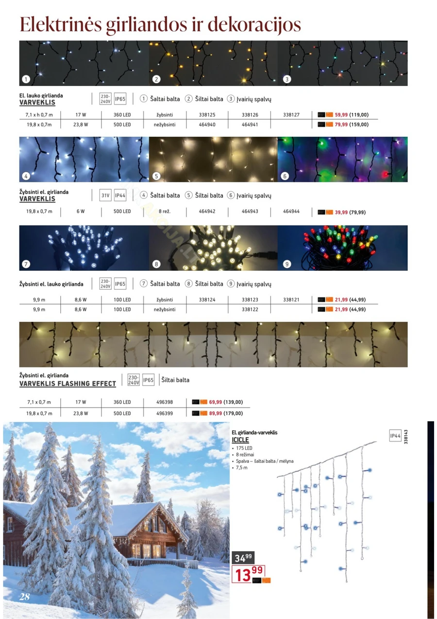ERMITAŽAS Kalėdinis akcijų katalogas puslapis 28