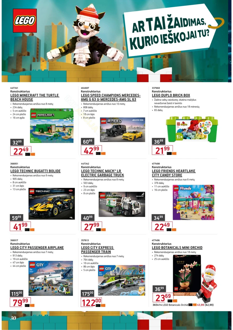 ERMITAŽAS Kalėdinis akcijų katalogas puslapis 30