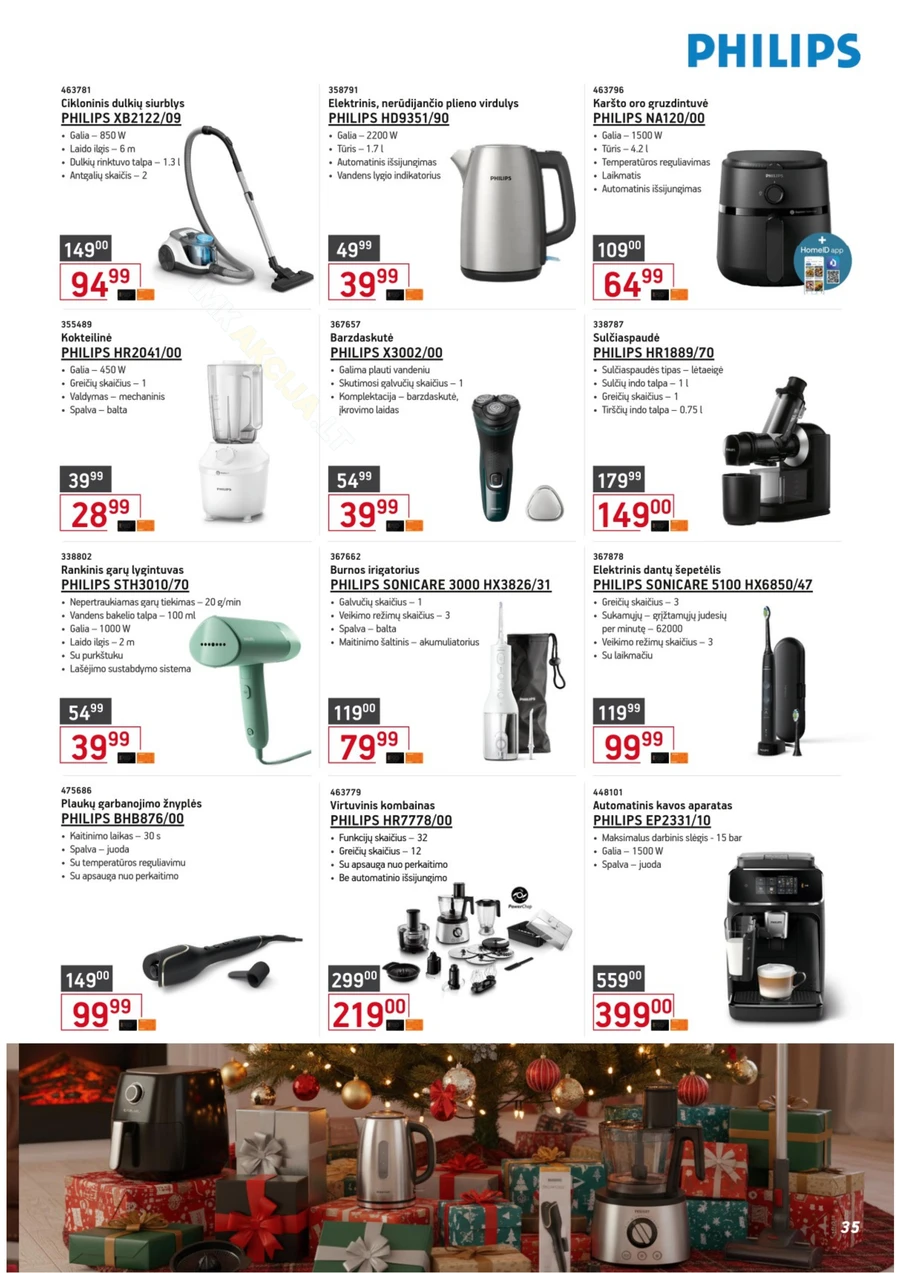 ERMITAŽAS Kalėdinis akcijų katalogas puslapis 35