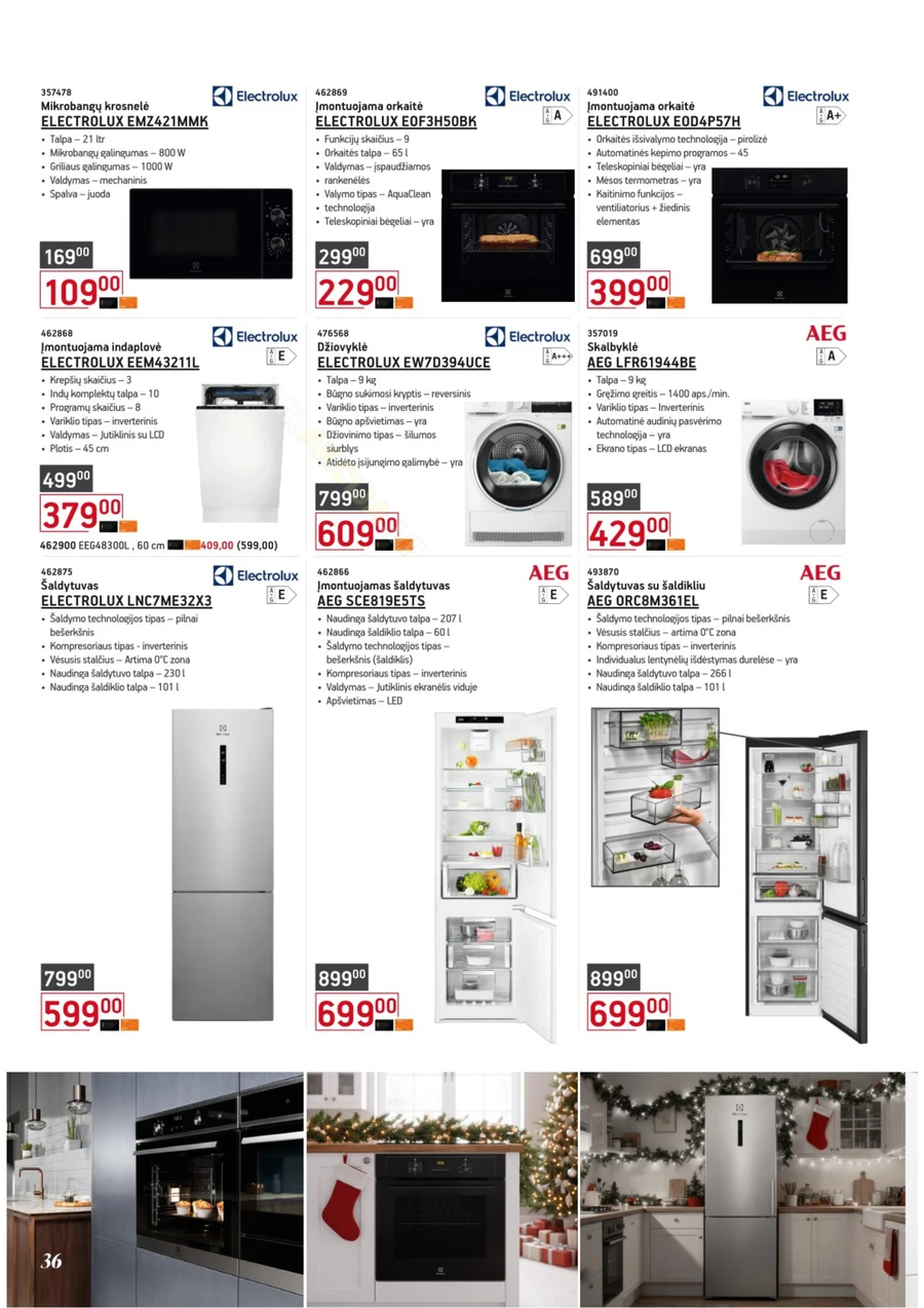 ERMITAŽAS Kalėdinis akcijų katalogas puslapis 36