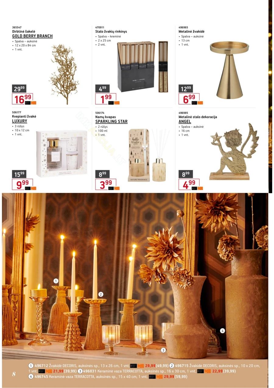 ERMITAŽAS Kalėdinis akcijų katalogas puslapis 8