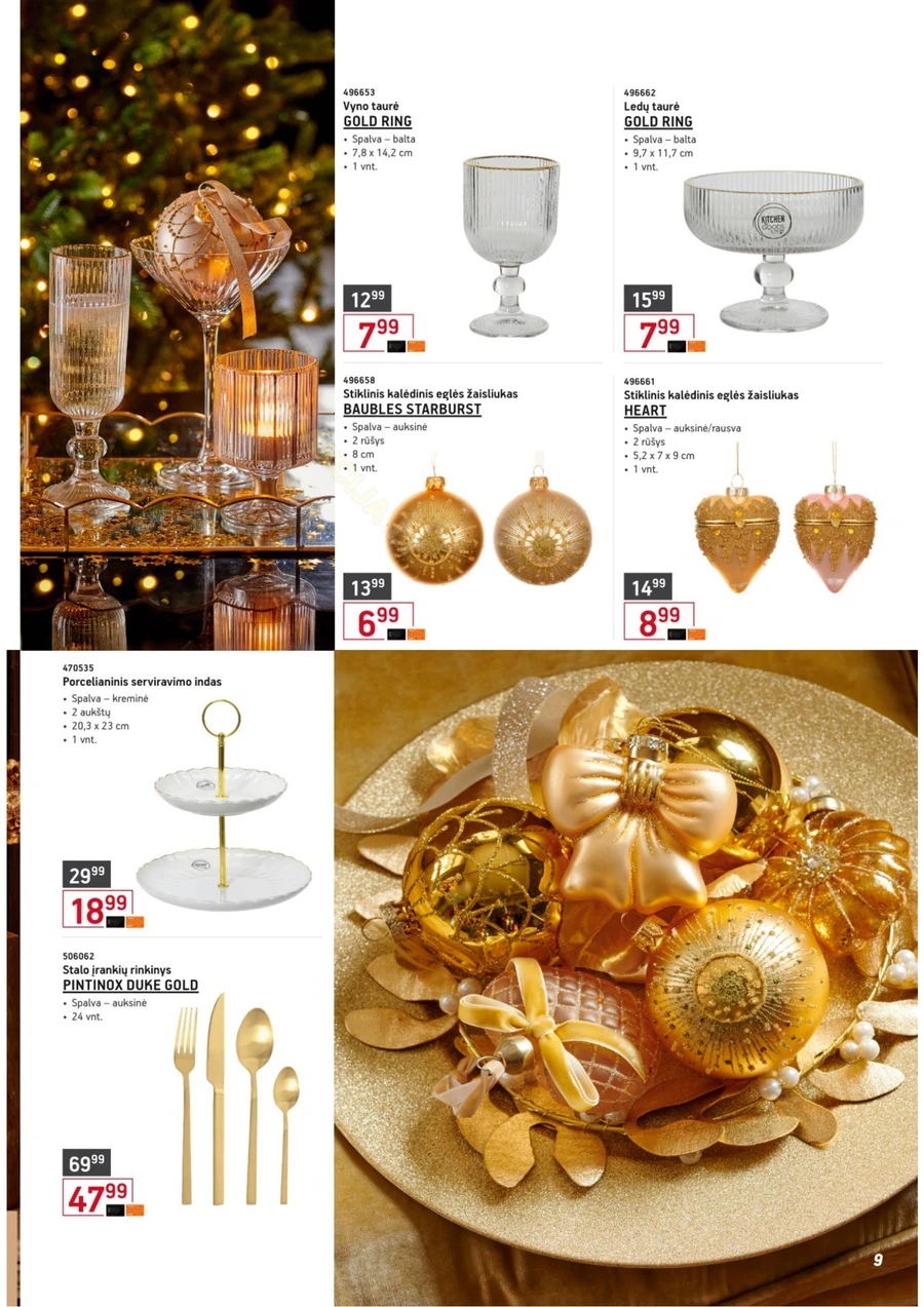 ERMITAŽAS Kalėdinis akcijų katalogas puslapis 9