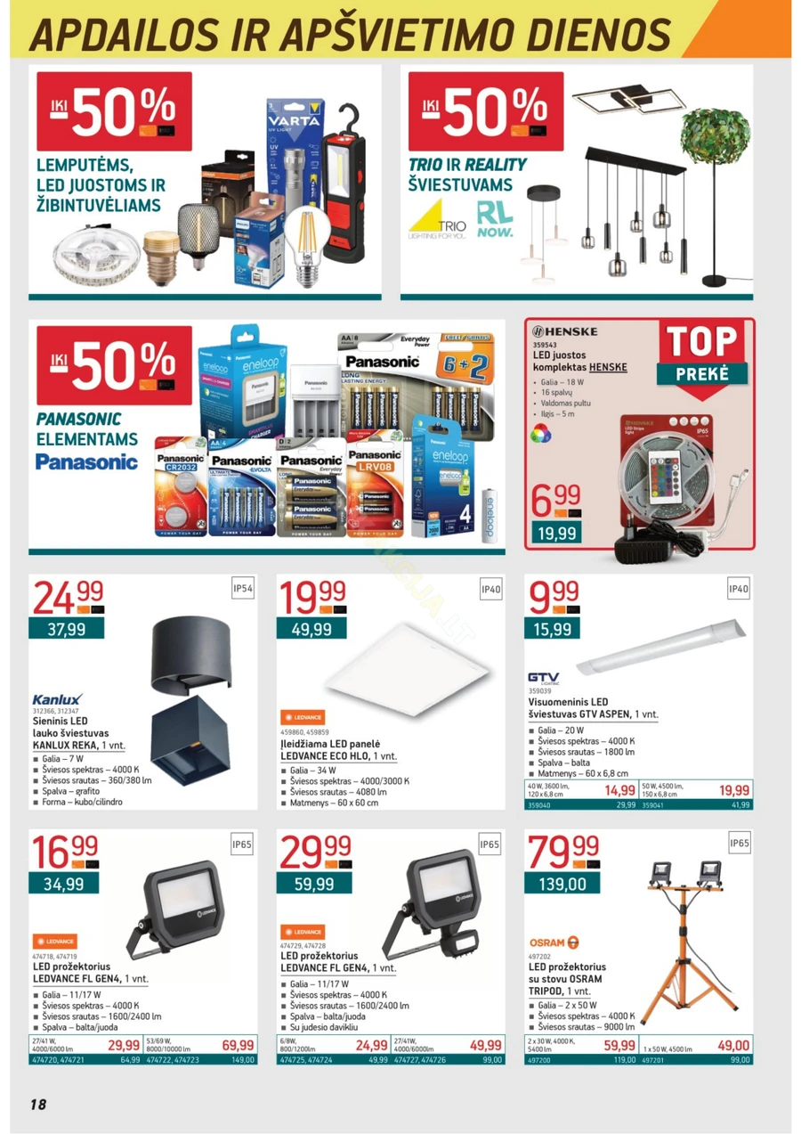 ERMITAŽAS akcijų leidinys Nr. 1 puslapis 18