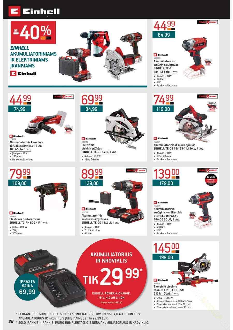 ERMITAŽAS akcijų leidinys Nr. 1 puslapis 36