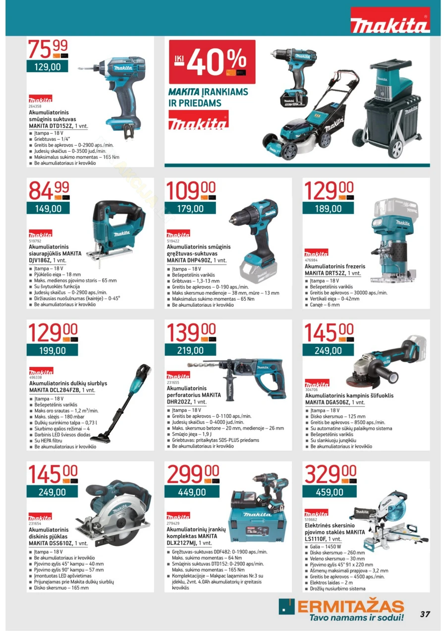 ERMITAŽAS akcijų leidinys Nr. 1 puslapis 37