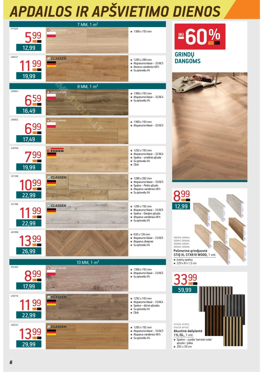 ERMITAŽAS akcijų leidinys Nr. 1 puslapis 6