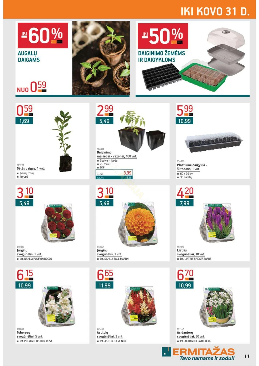 ERMITAŽAS akcijų leidinys Nr. 3 puslapis 11