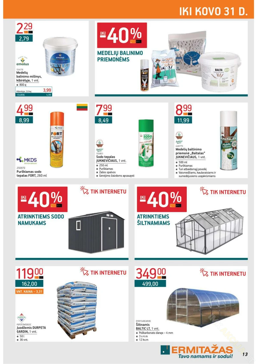 ERMITAŽAS akcijų leidinys Nr. 3 puslapis 13