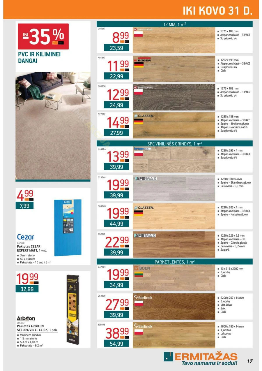 ERMITAŽAS akcijų leidinys Nr. 3 puslapis 17