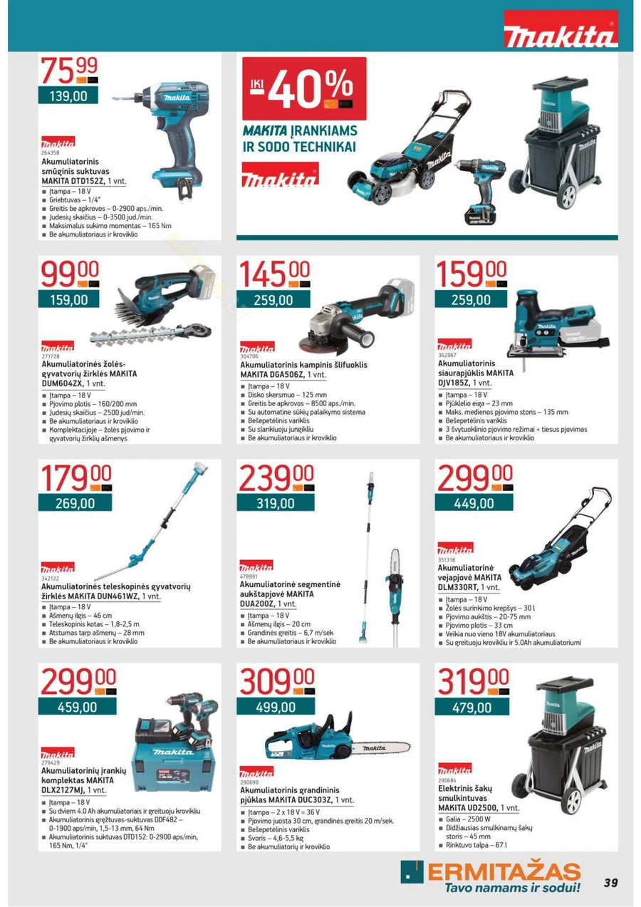 ERMITAŽAS akcijų leidinys Nr. 3 puslapis 39