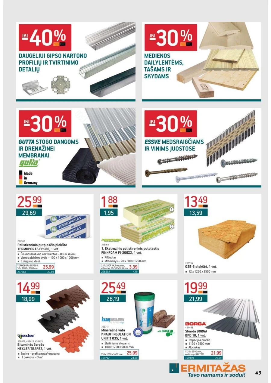 ERMITAŽAS akcijų leidinys Nr. 3 puslapis 43