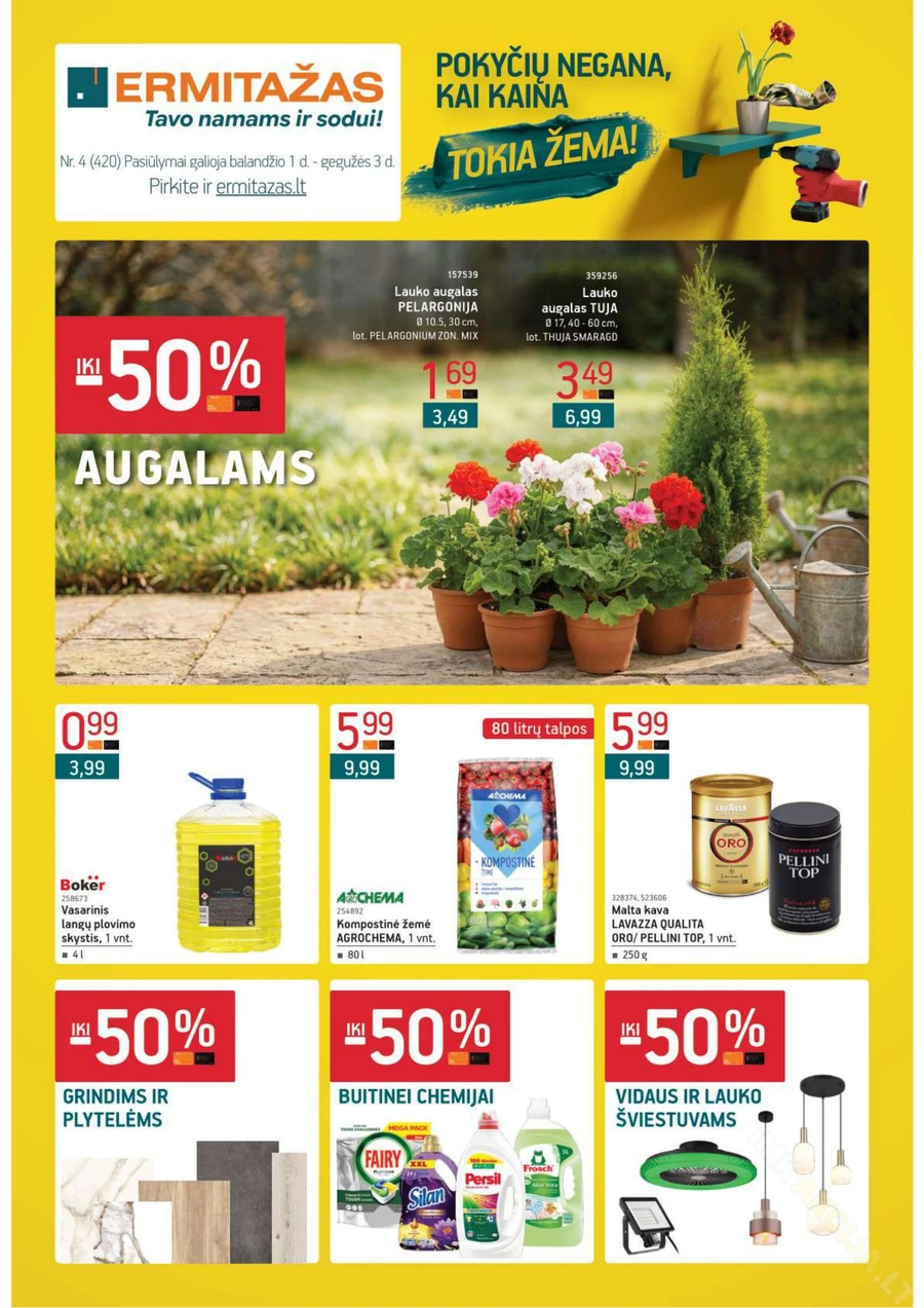 ERMITAŽAS akcijų leidinys Nr. 4 puslapis 1