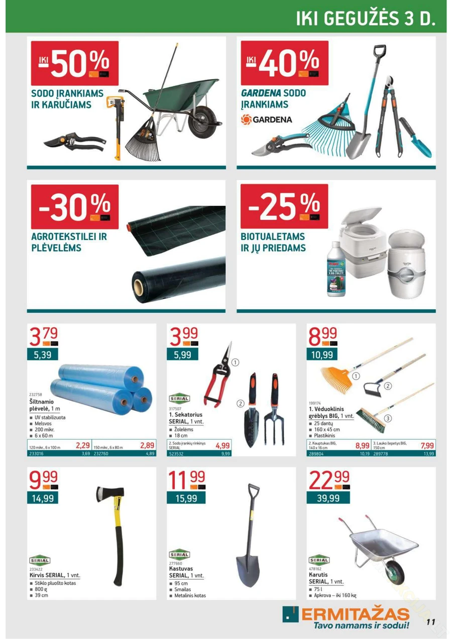 ERMITAŽAS akcijų leidinys Nr. 4 puslapis 11
