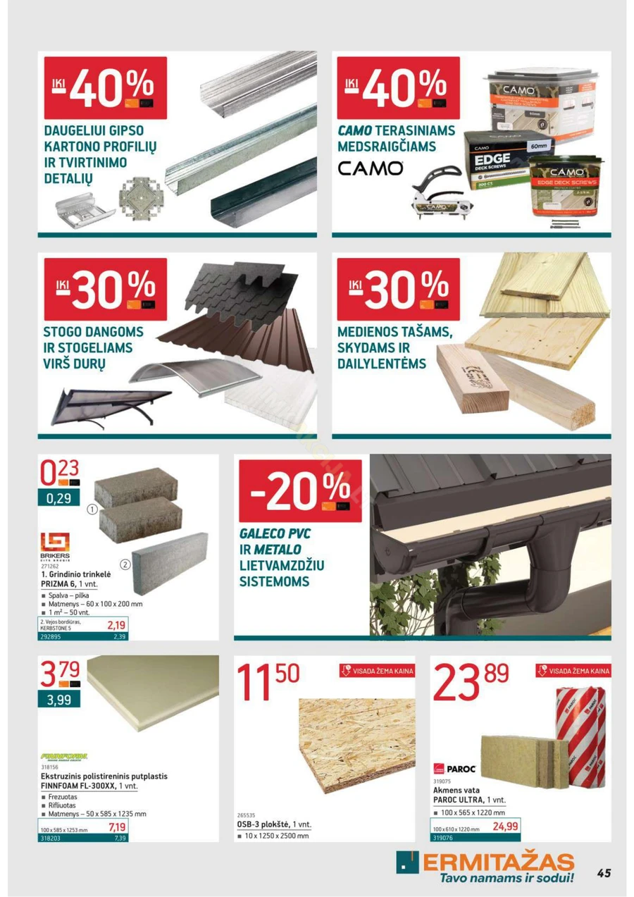 ERMITAŽAS akcijų leidinys Nr. 4 puslapis 45