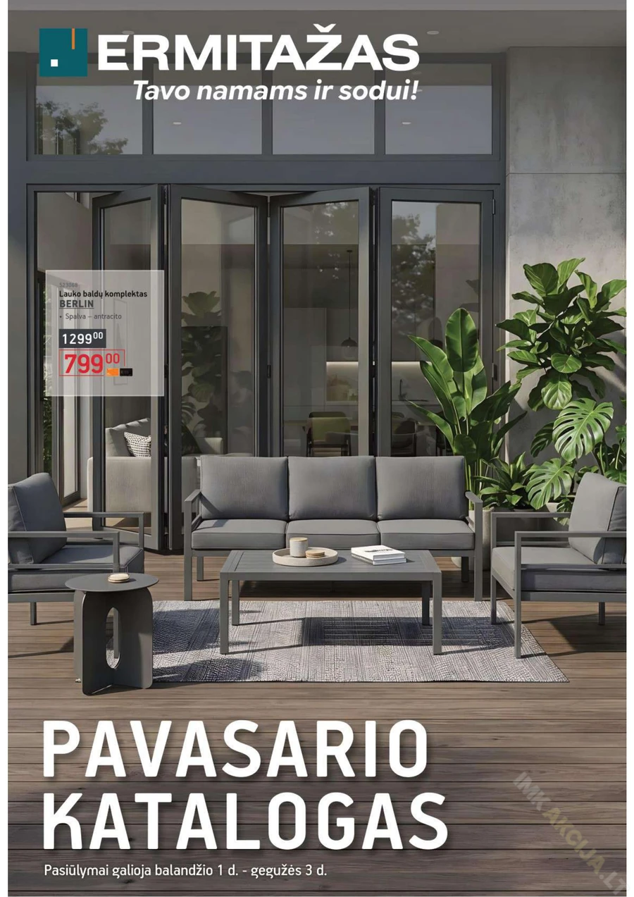 ERMITAŽAS pavasario katalogas 2026 puslapis 1