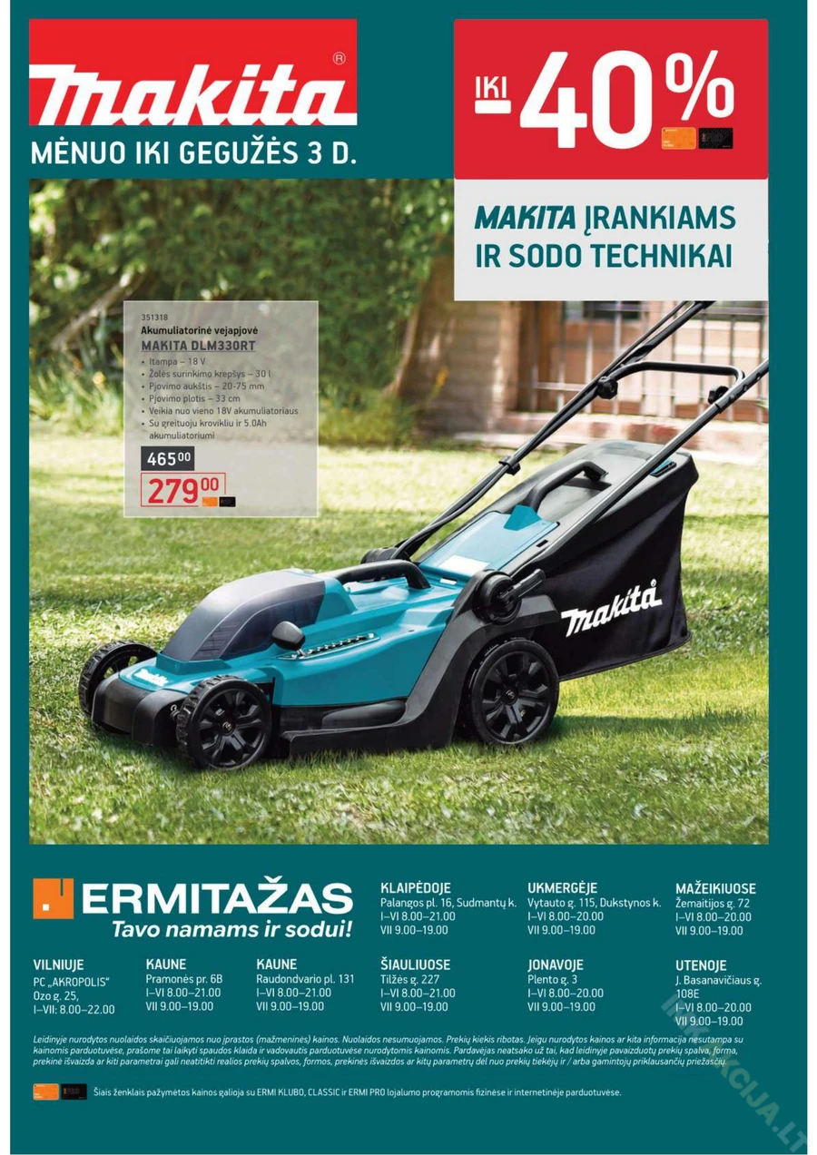 ERMITAŽAS pavasario katalogas 2026 puslapis 40