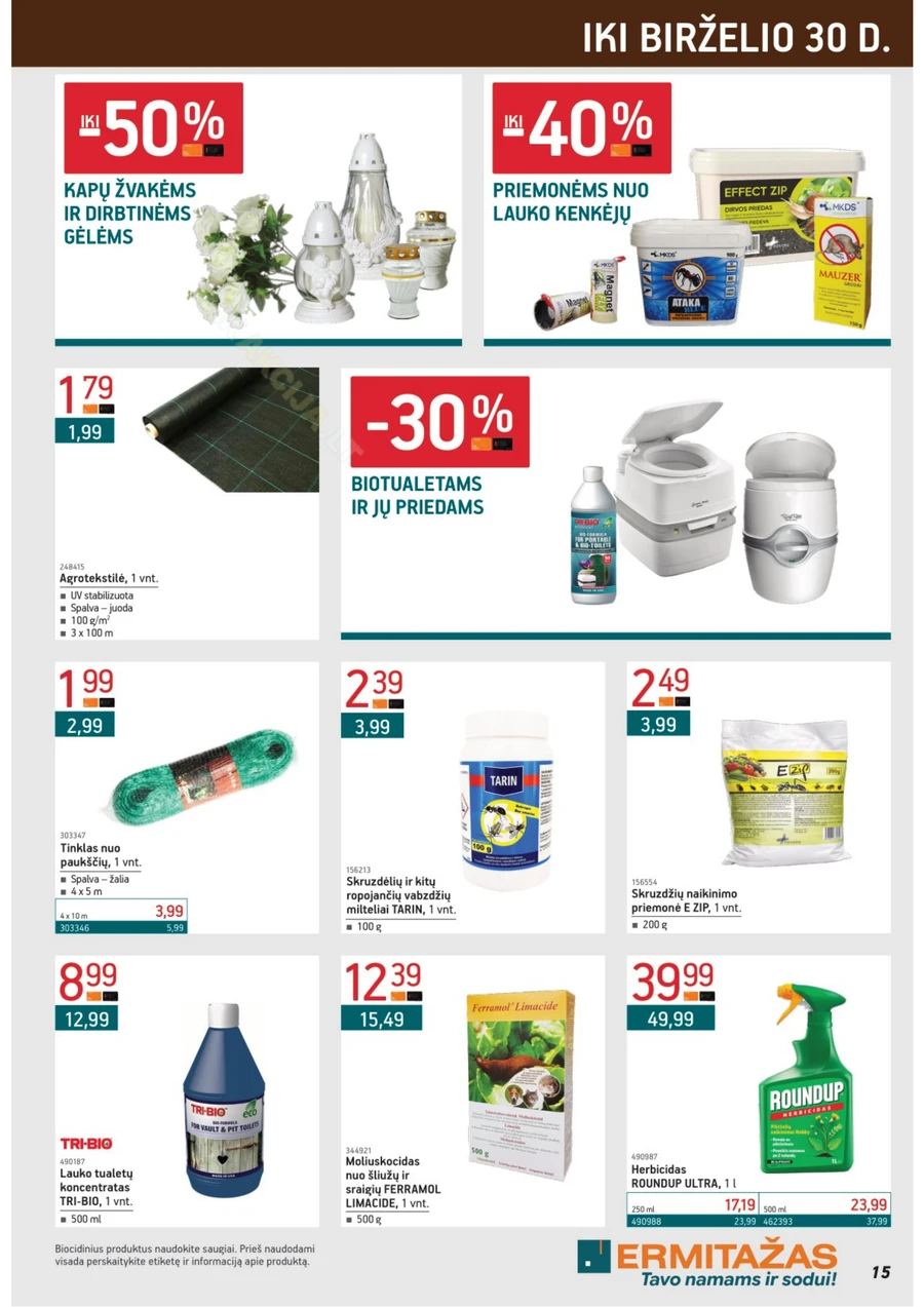 ERMITAŽAS akcijų leidinys Nr. 6 puslapis 15