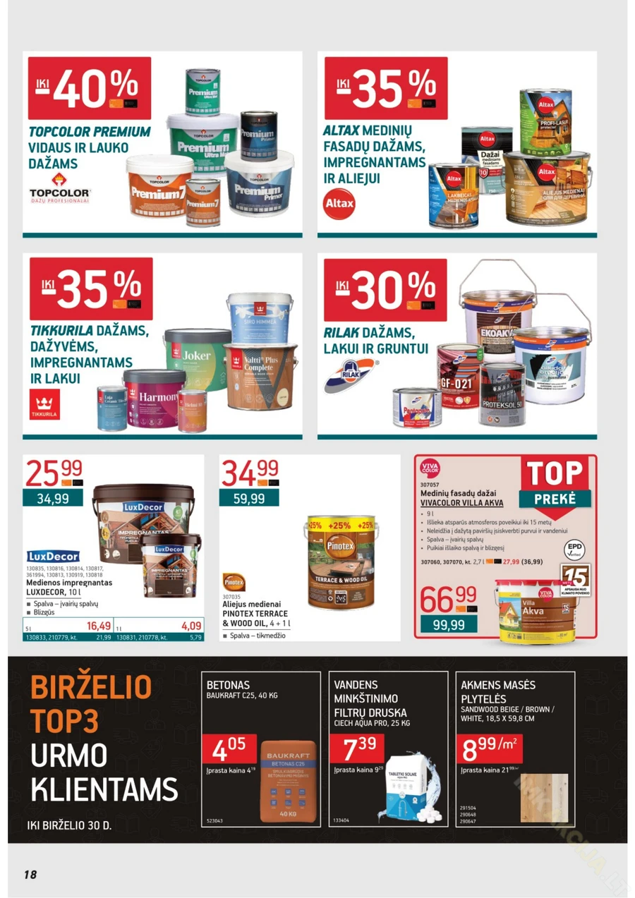 ERMITAŽAS akcijų leidinys Nr. 6 puslapis 18