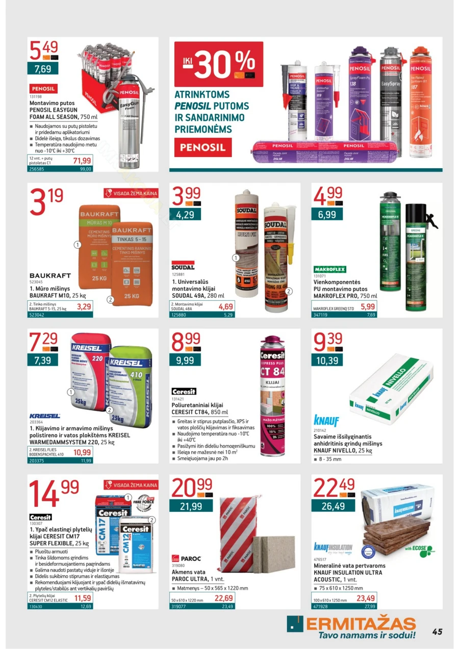 ERMITAŽAS akcijų leidinys Nr. 6 puslapis 45