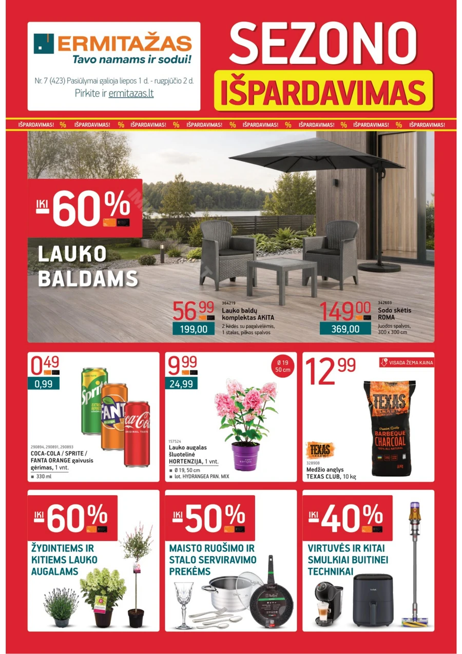 ERMITAŽAS akcijų leidinys Nr. 7 puslapis 1