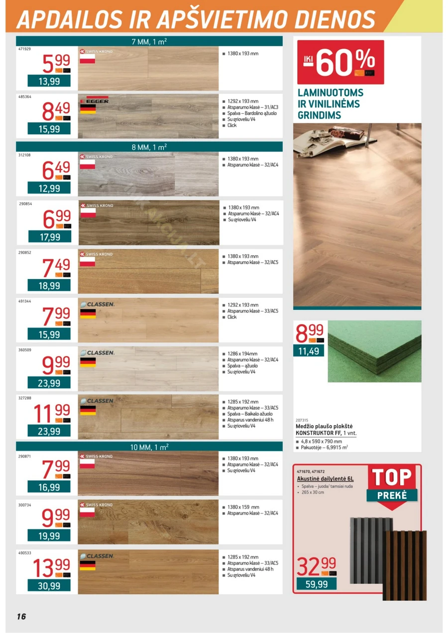 ERMITAŽAS akcijų leidinys Nr. 7 puslapis 16