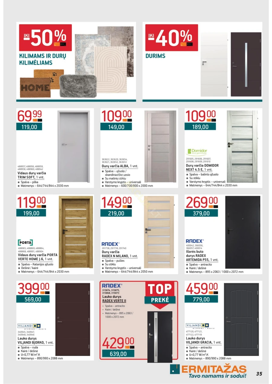 ERMITAŽAS akcijų leidinys Nr. 7 puslapis 35