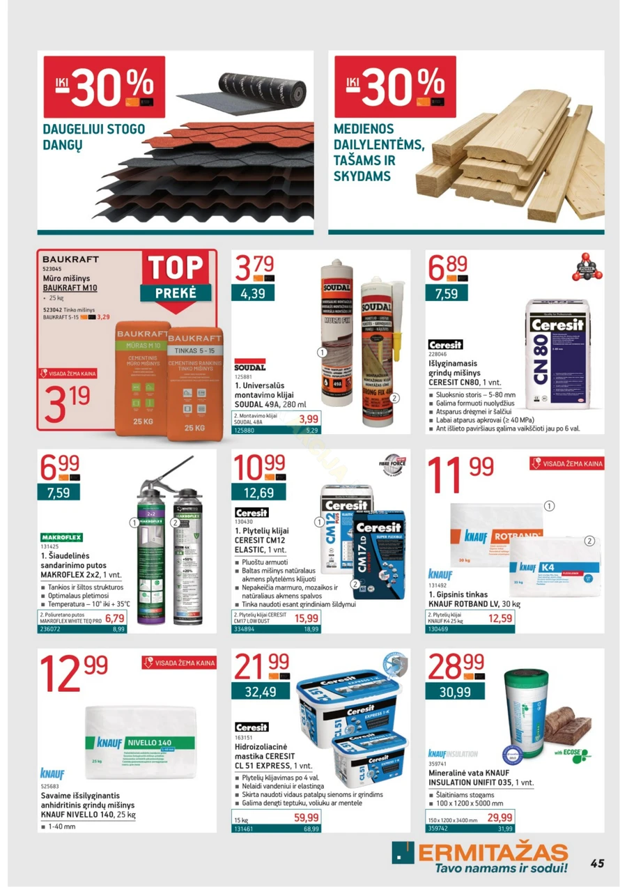 ERMITAŽAS akcijų leidinys Nr. 7 puslapis 45