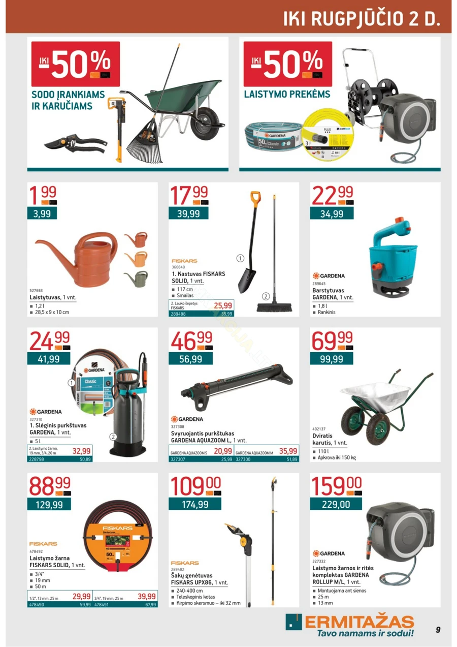ERMITAŽAS akcijų leidinys Nr. 7 puslapis 9