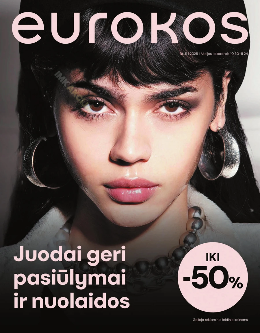 EUROKOS akcijų leidinys puslapis 1