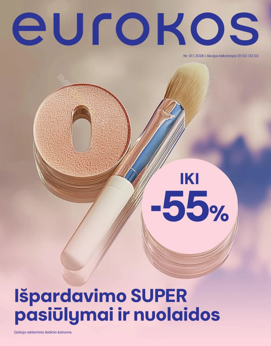 EUROKOS akcijų leidinys puslapis 1