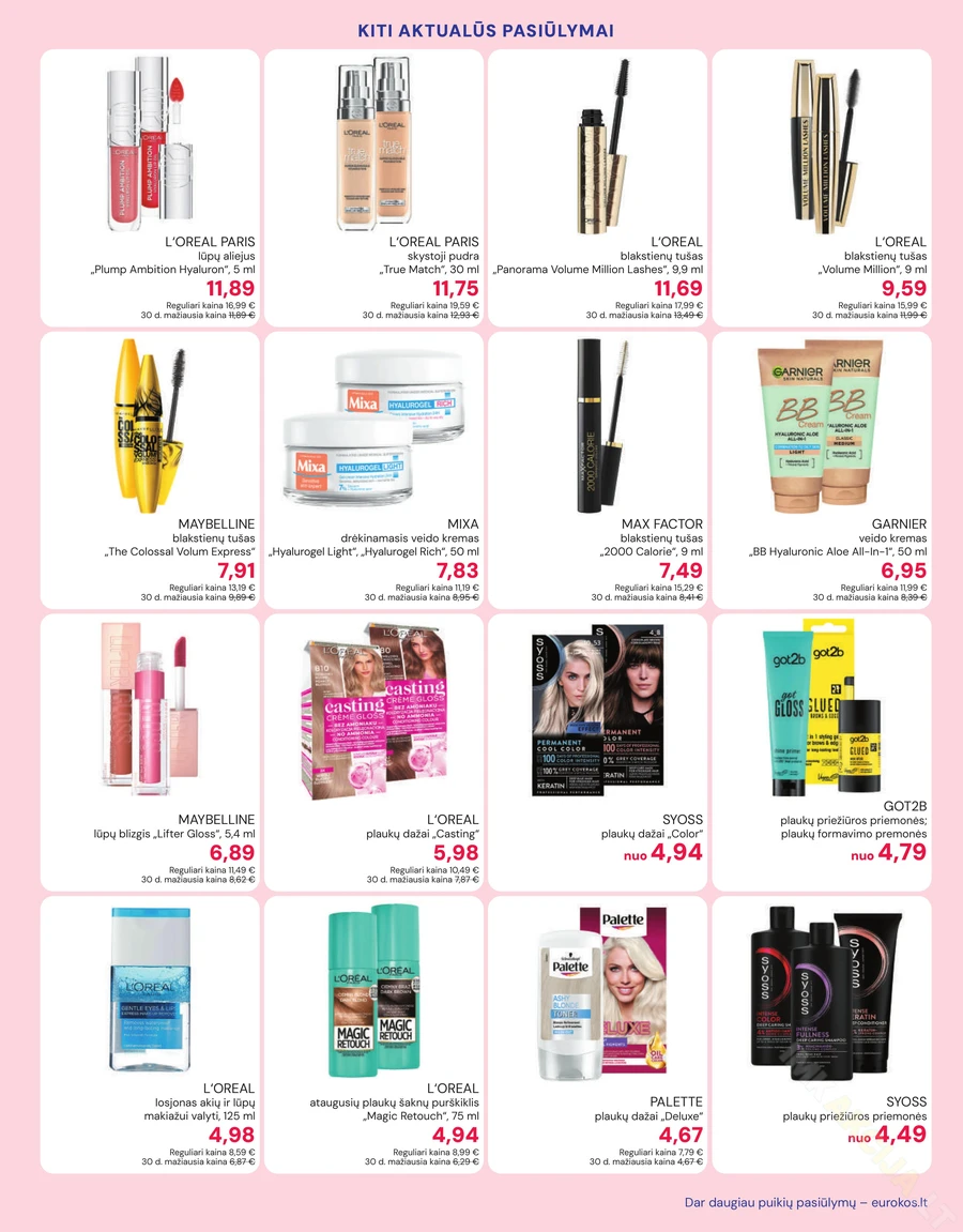 EUROKOS akcijų leidinys puslapis 17