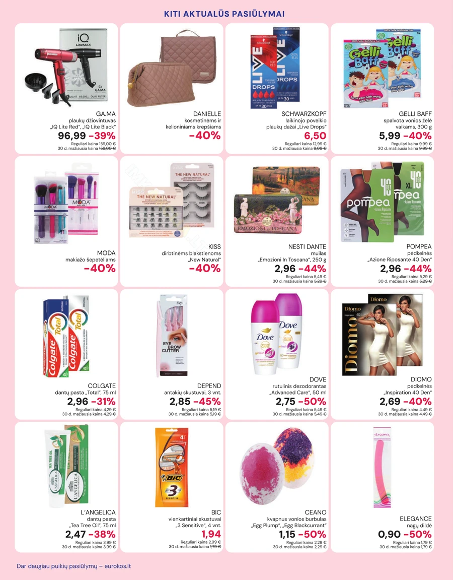 EUROKOS akcijų leidinys puslapis 18