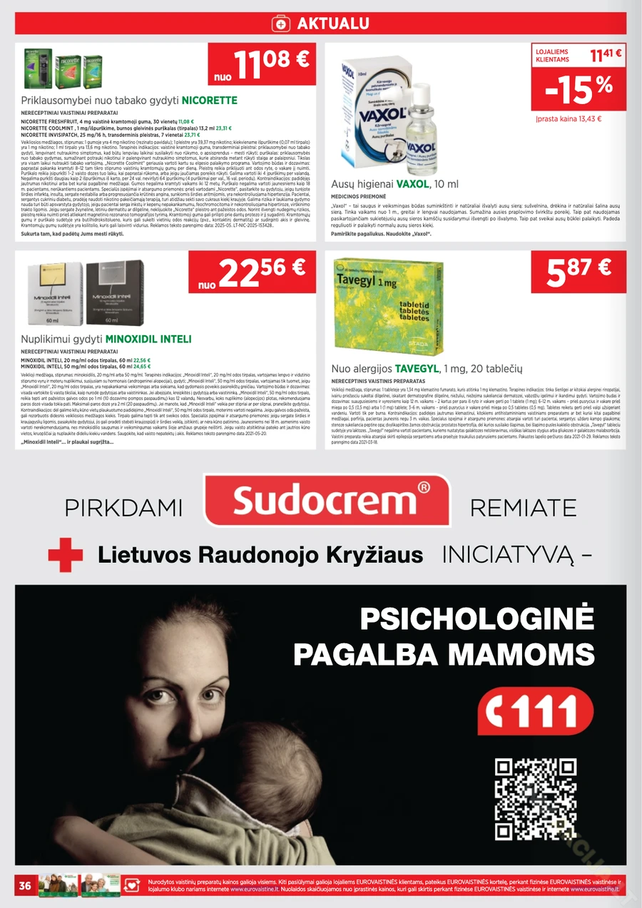 EUROVAISTINĖ akcijų leidinys puslapis 36