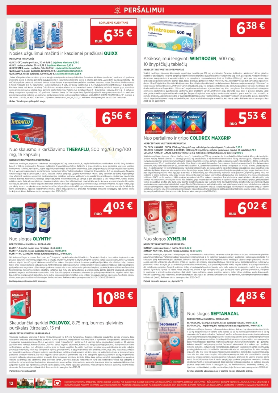 EUROVAISTINĖ akcijų leidinys puslapis 12