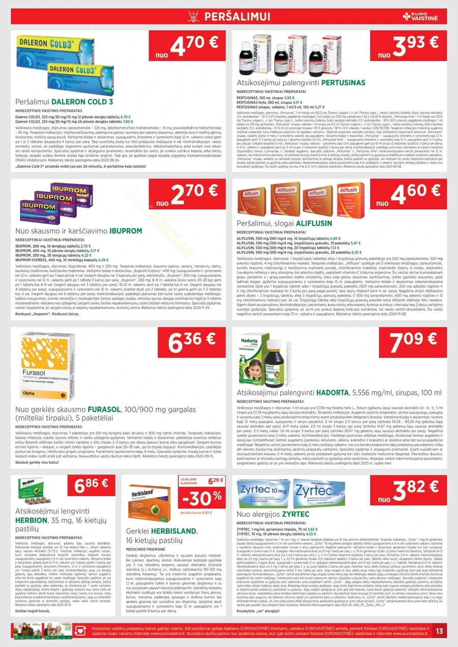 EUROVAISTINĖ akcijų leidinys puslapis 13