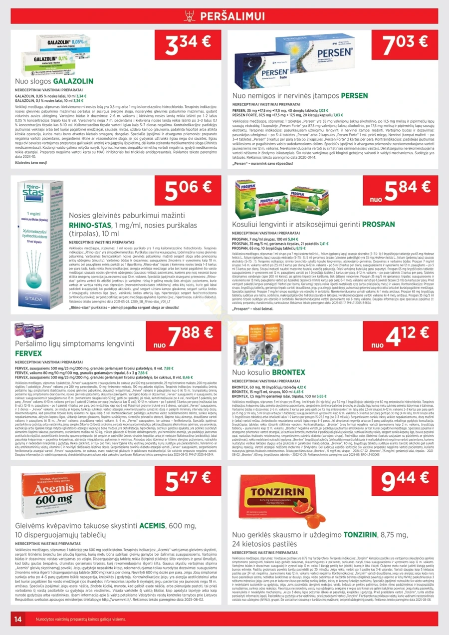 EUROVAISTINĖ akcijų leidinys puslapis 14