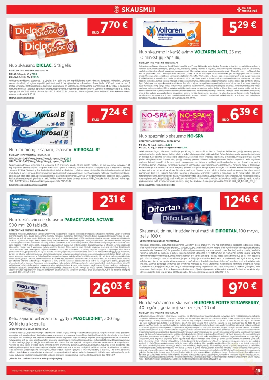 EUROVAISTINĖ akcijų leidinys puslapis 15