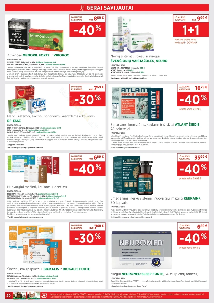 EUROVAISTINĖ akcijų leidinys puslapis 20