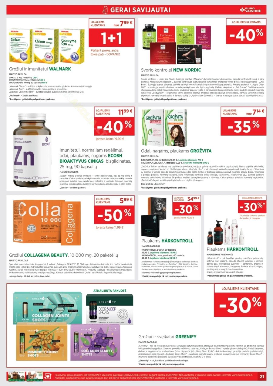 EUROVAISTINĖ akcijų leidinys puslapis 21