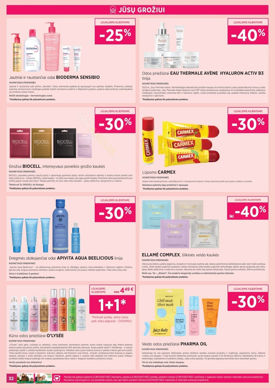 EUROVAISTINĖ akcijų leidinys puslapis 32