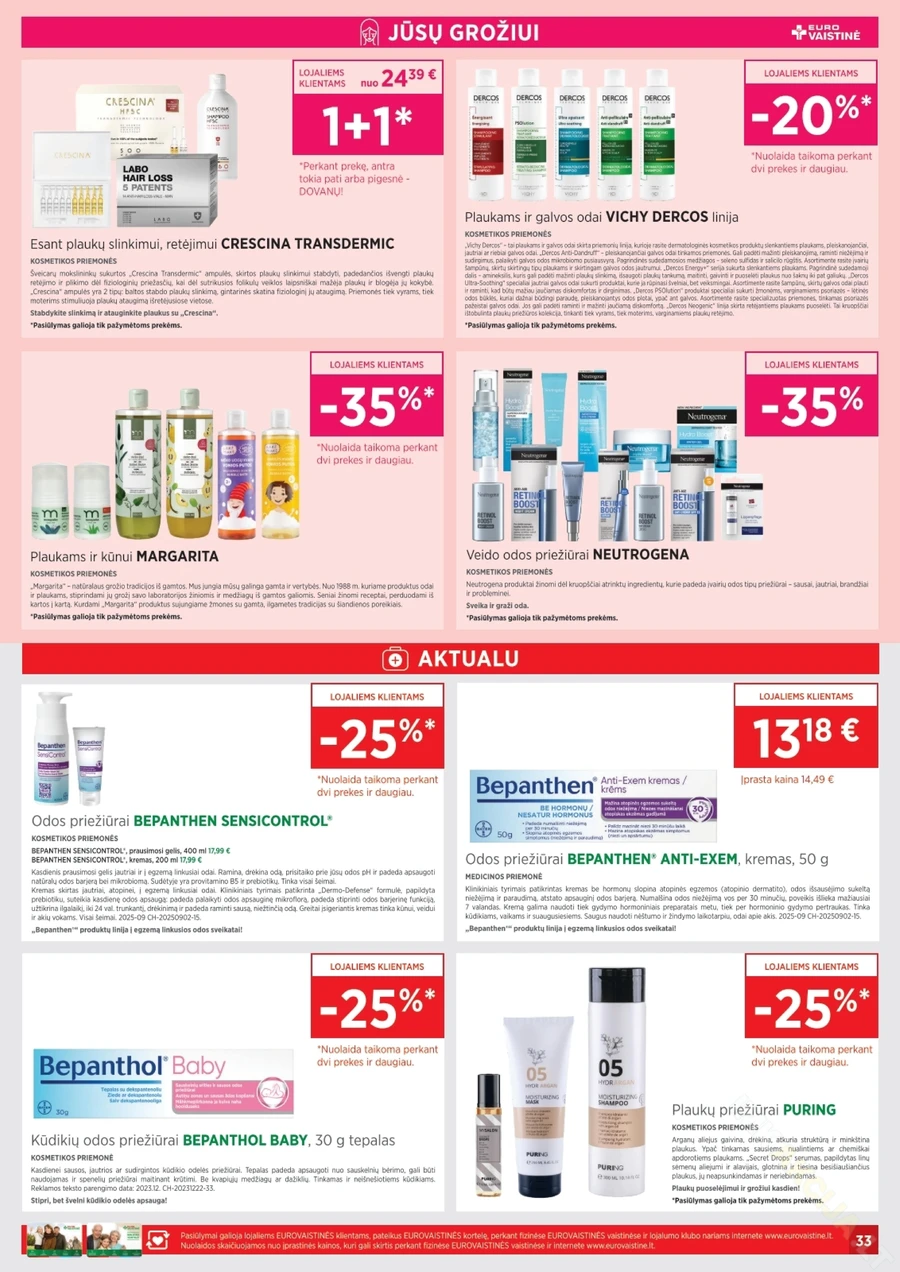 EUROVAISTINĖ akcijų leidinys puslapis 33