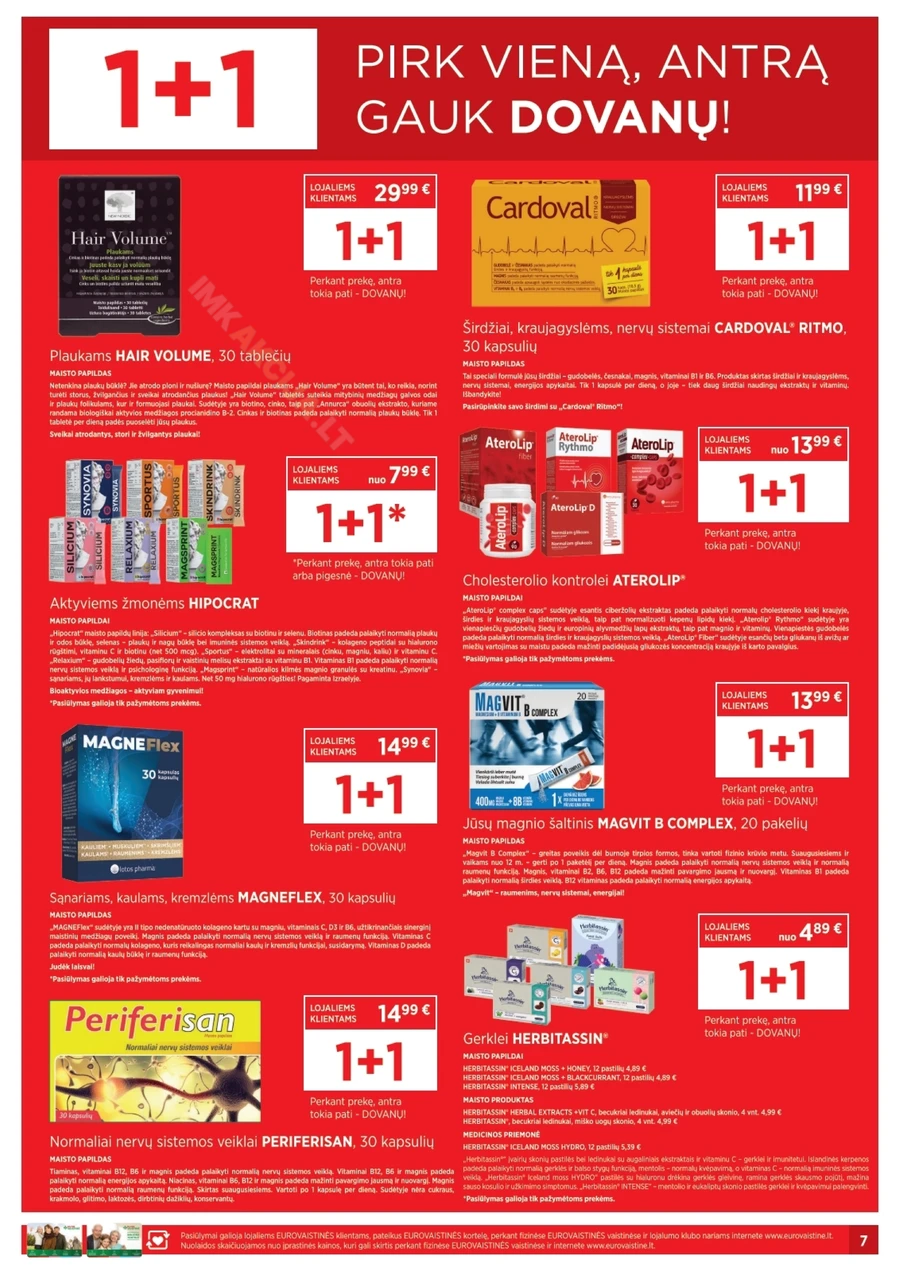 EUROVAISTINĖ akcijų leidinys puslapis 7