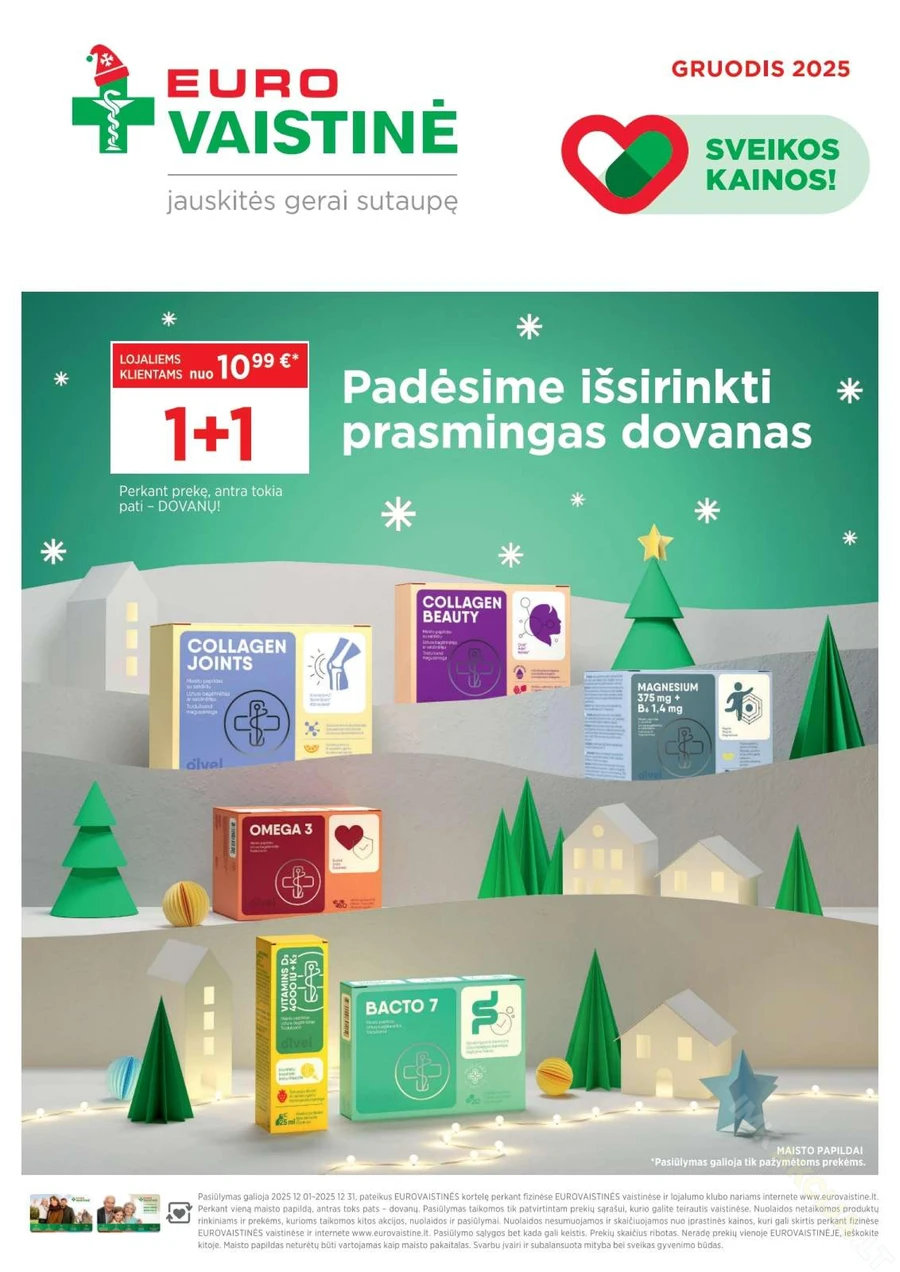 EUROVAISTINĖ akcijų leidinys puslapis 1