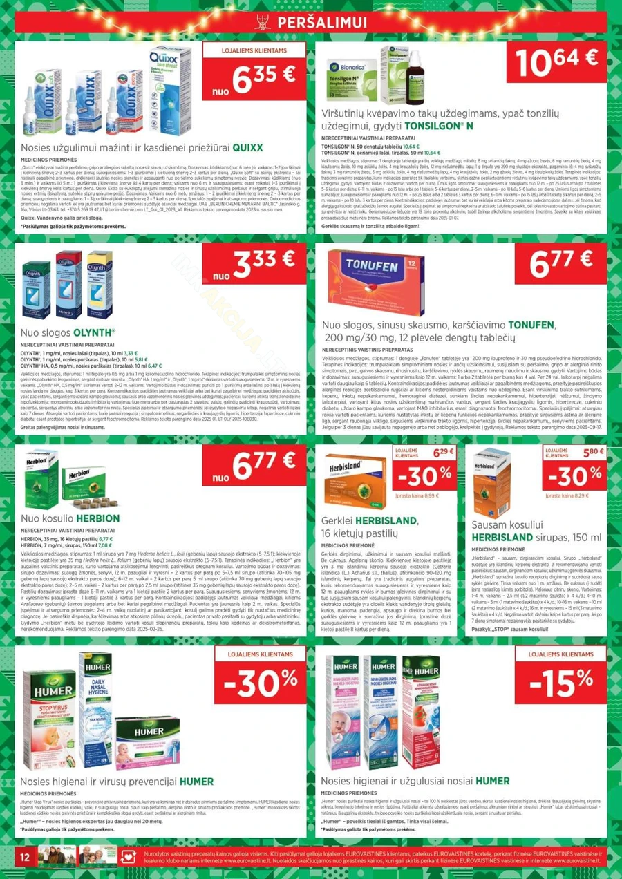 EUROVAISTINĖ akcijų leidinys puslapis 12