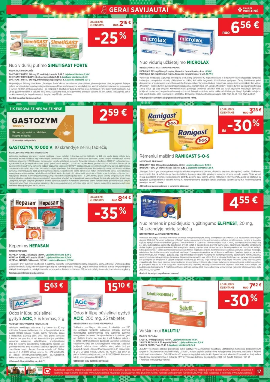 EUROVAISTINĖ akcijų leidinys puslapis 17
