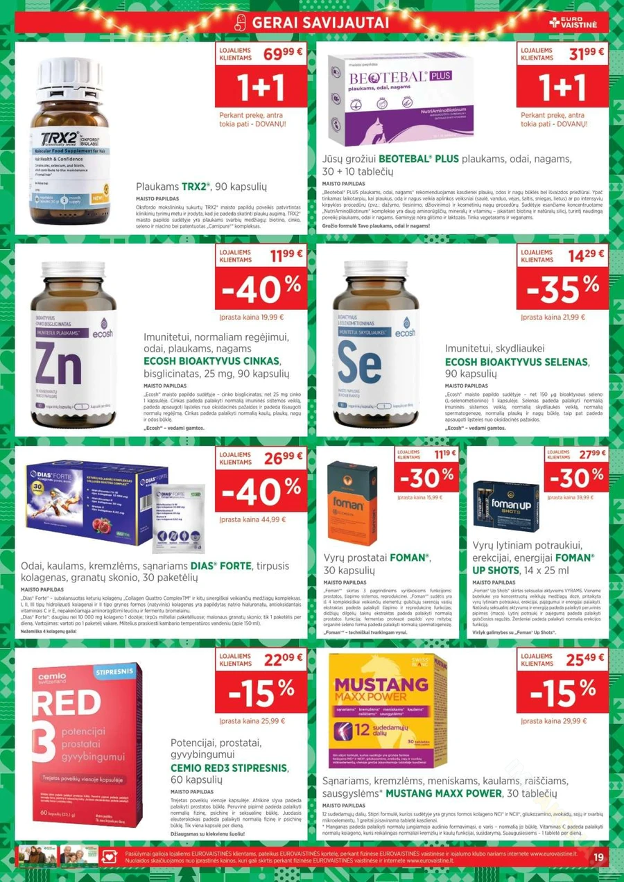 EUROVAISTINĖ akcijų leidinys puslapis 19