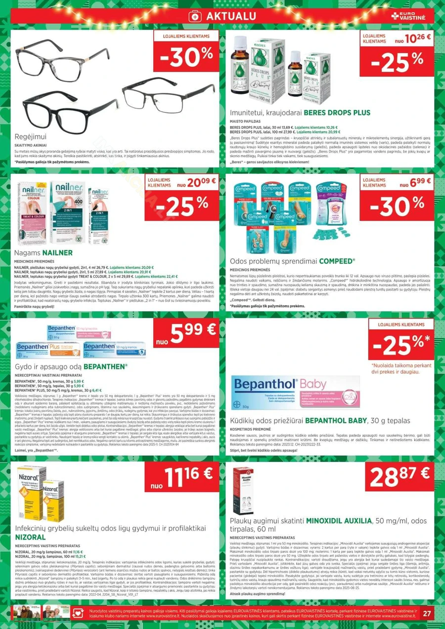 EUROVAISTINĖ akcijų leidinys puslapis 27