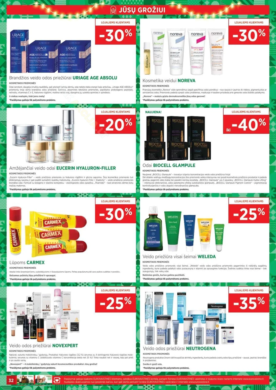 EUROVAISTINĖ akcijų leidinys puslapis 32