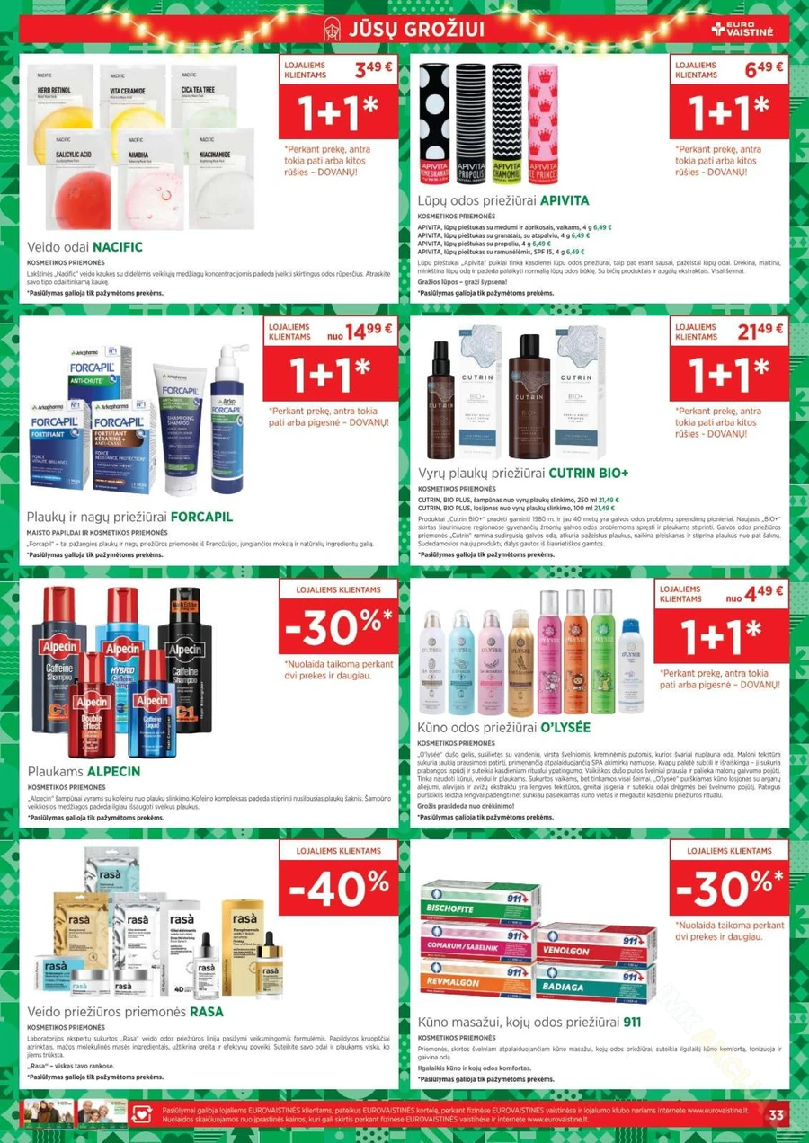 EUROVAISTINĖ akcijų leidinys puslapis 33